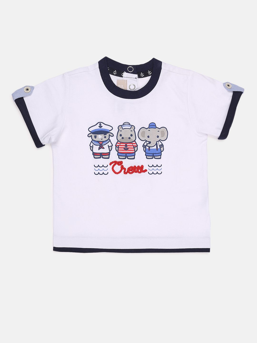 Organic Cotton T-Shirt - Graphic-White